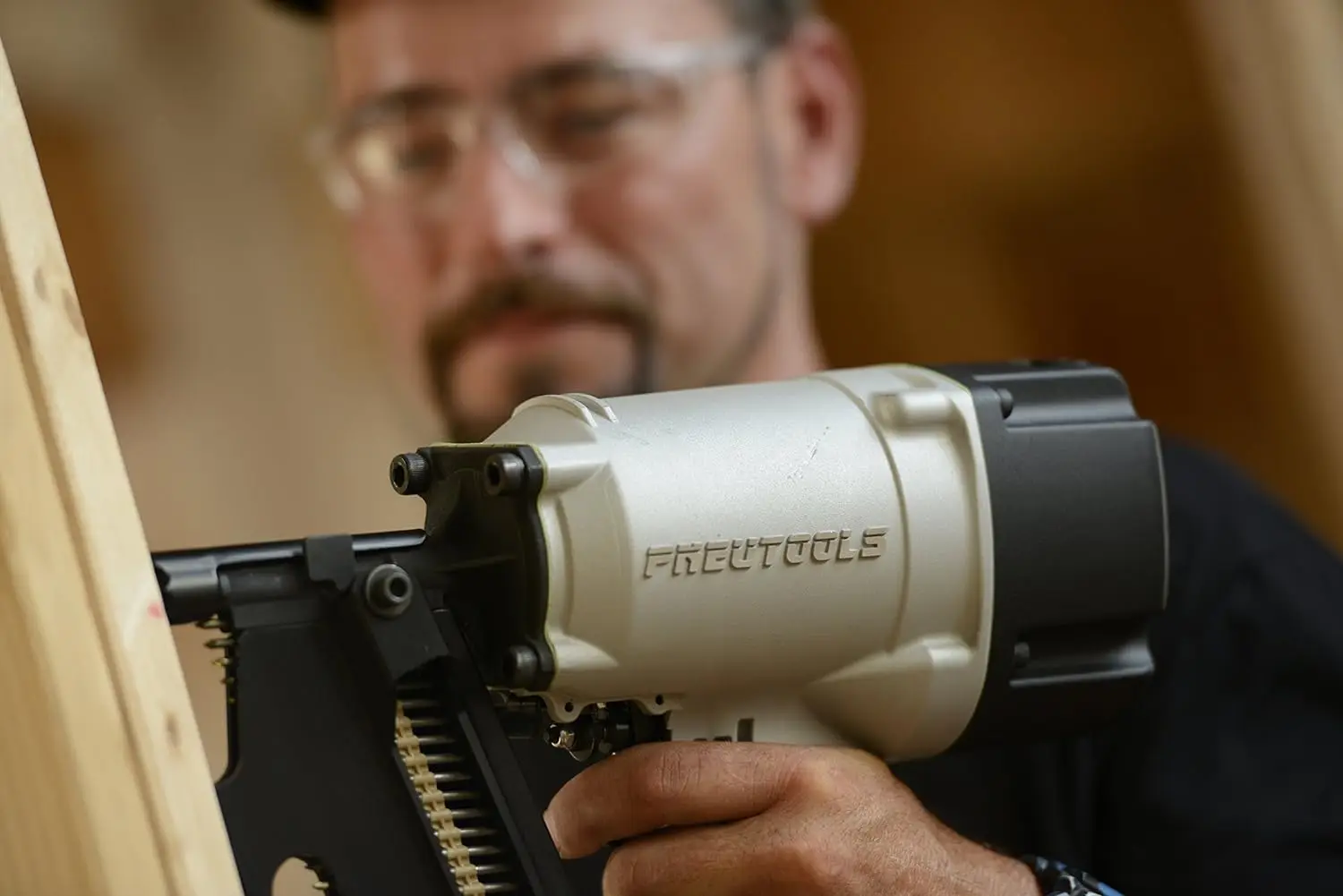 Emoldurando Nailer com gancho Rafter, SN2283H, 21 graus, SN2283H