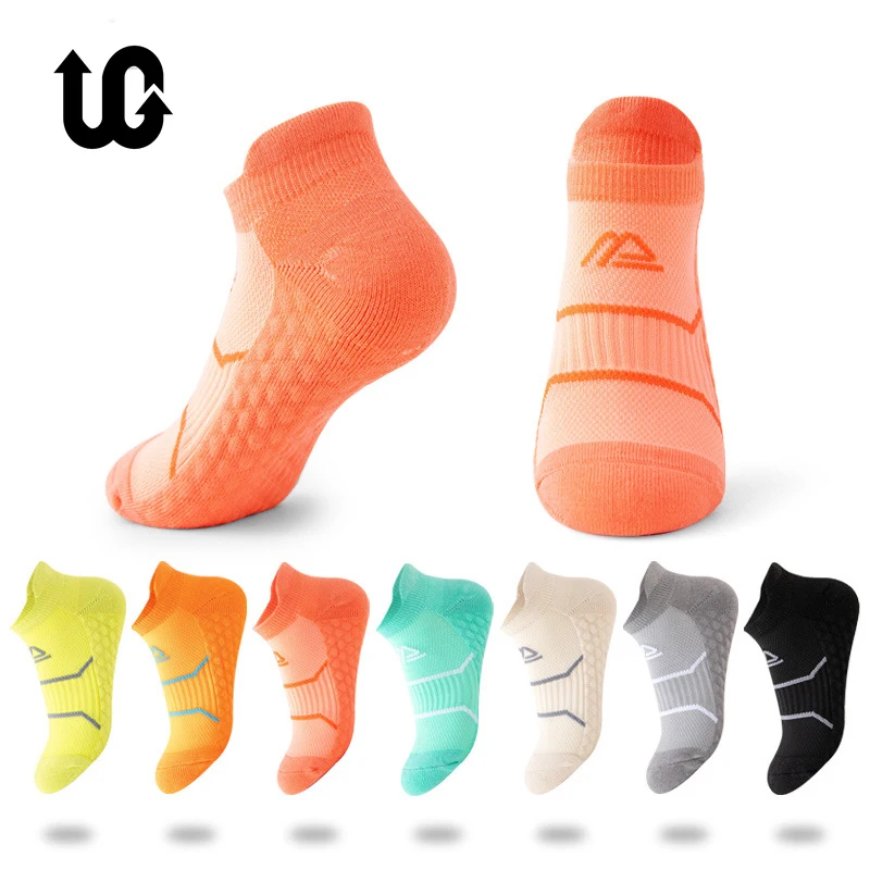 3Pair Thick Botton Quick Drying Socks Compression Sock Low Show Breathable For Outdoor Marathon Camping Hiking Trail Running