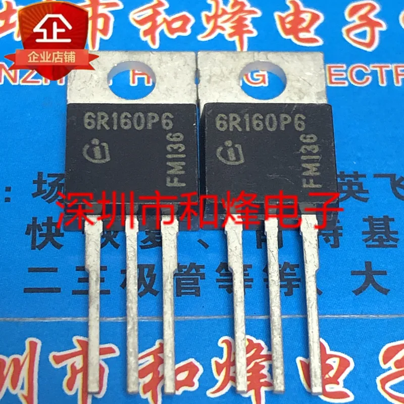 5PCS-10PCS 6R160P6  IPP60R160P6   TO-220 650V 68A New And Original On Stock