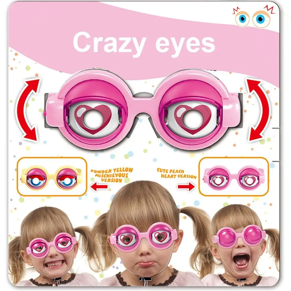 Kinderen Volwassen Grote Kikker Oog Pranks Volwassen Kinderen Grappige Bril Crazy Blink Crazy Eyes Props Party Eyewear