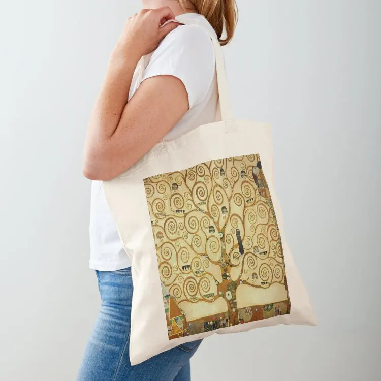 Gustav Klimt The Tree of Life Tote Bag Shopper shopping bag tote bag men's the tote