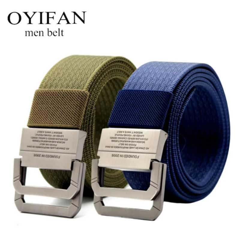 Männer Gürtel Nylon Gurtband Stoff Taktische Armee Leinwand Casual Mode Luxus Designer Jeans Gürtel für Männer Militär Sport Strap