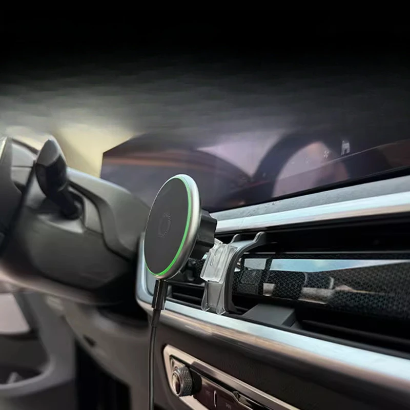 

Car Magnetic Wireless Charging Mobile Phone Holder Navigation Modification Car Supplies