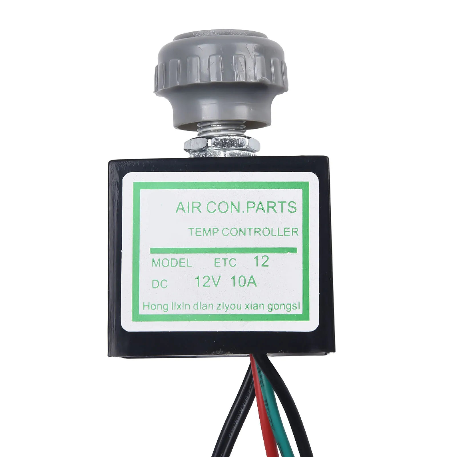 Automotive Thermostat Switch Temperature Control Switch ABS Material Direct Replacement Long-lasting Use Reliable Performance