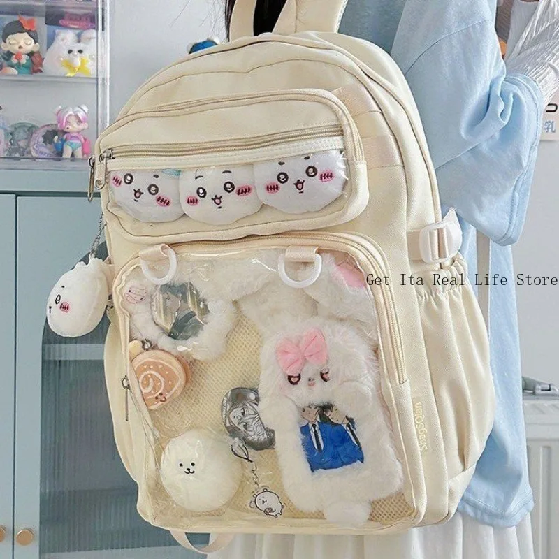 anime backpack mini Annabelle Annabelle is locked in a sacred glass case that is blessed to ensure the evil is contained and you can share her with this Annabelle Cosplay Mini Demon Slayer: Kimetsu No Yaiba