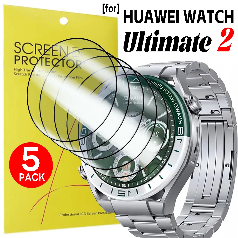 

1-5 шт. композитная пленка для Ultimate 2, защитные пленки для экрана, защита глаз от царапин, фиолетовая световая пленка для HUAWEI WATCH Ultimate 2