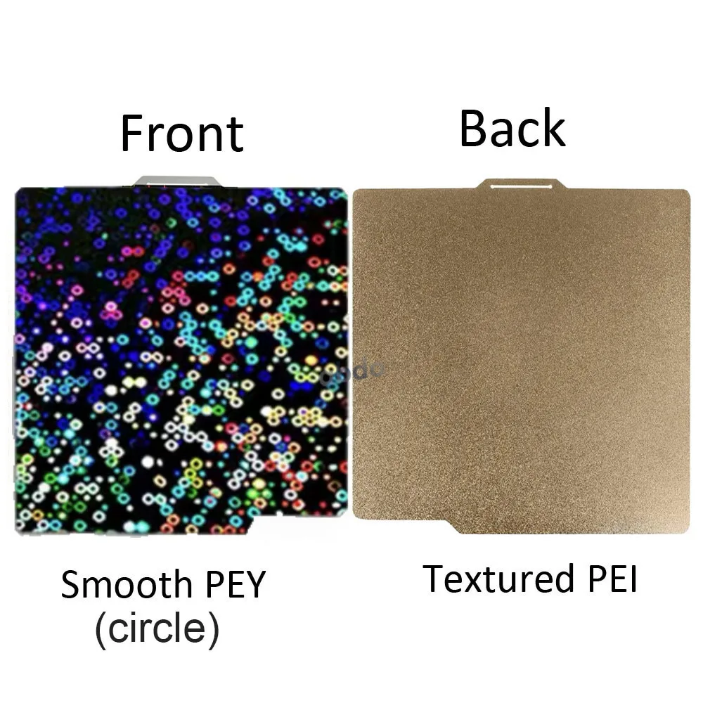 Für Bambu Lab Bauplatte Pei Blatt Federstahlblech 257x257mm PEO PET PEY H1H Glatte PEI für Bambus X1C P1s für Bambulabs A1 – Detail 12