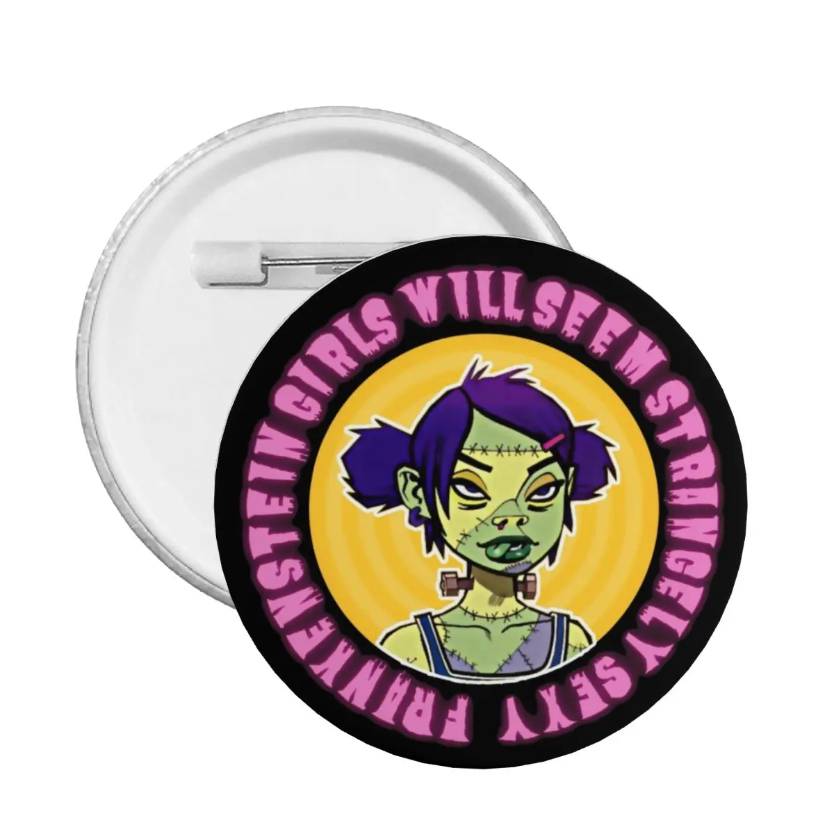 Mindless Punk Music Band Self Indulgence Soft Button Pin Custom Fashion Pinback Badges Brooches Lovers Gift