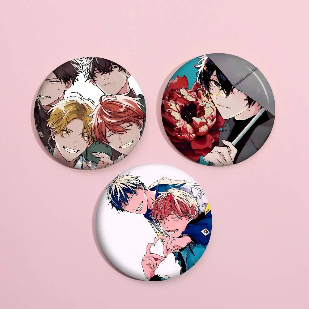 Anime GIVEN Anime Creative Tinplate Soft Button Pins Animal Icon Brooch Lapel Backpack Badge Accessories Pin