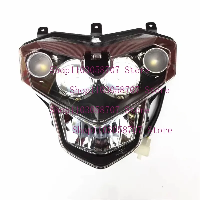 Conjunto de faros LED para motocicleta, accesorios originales de fábrica para Benelli TNT125 TNT 125 TNT135 TNT 13
