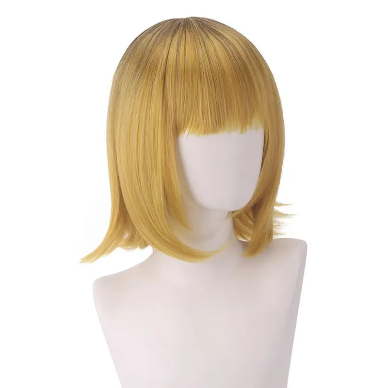 38cm 14,9 in Japan Anime hitze beständige synthetische Haare Halloween Party Mem Cyo Cosplay Perücken Netz kappe