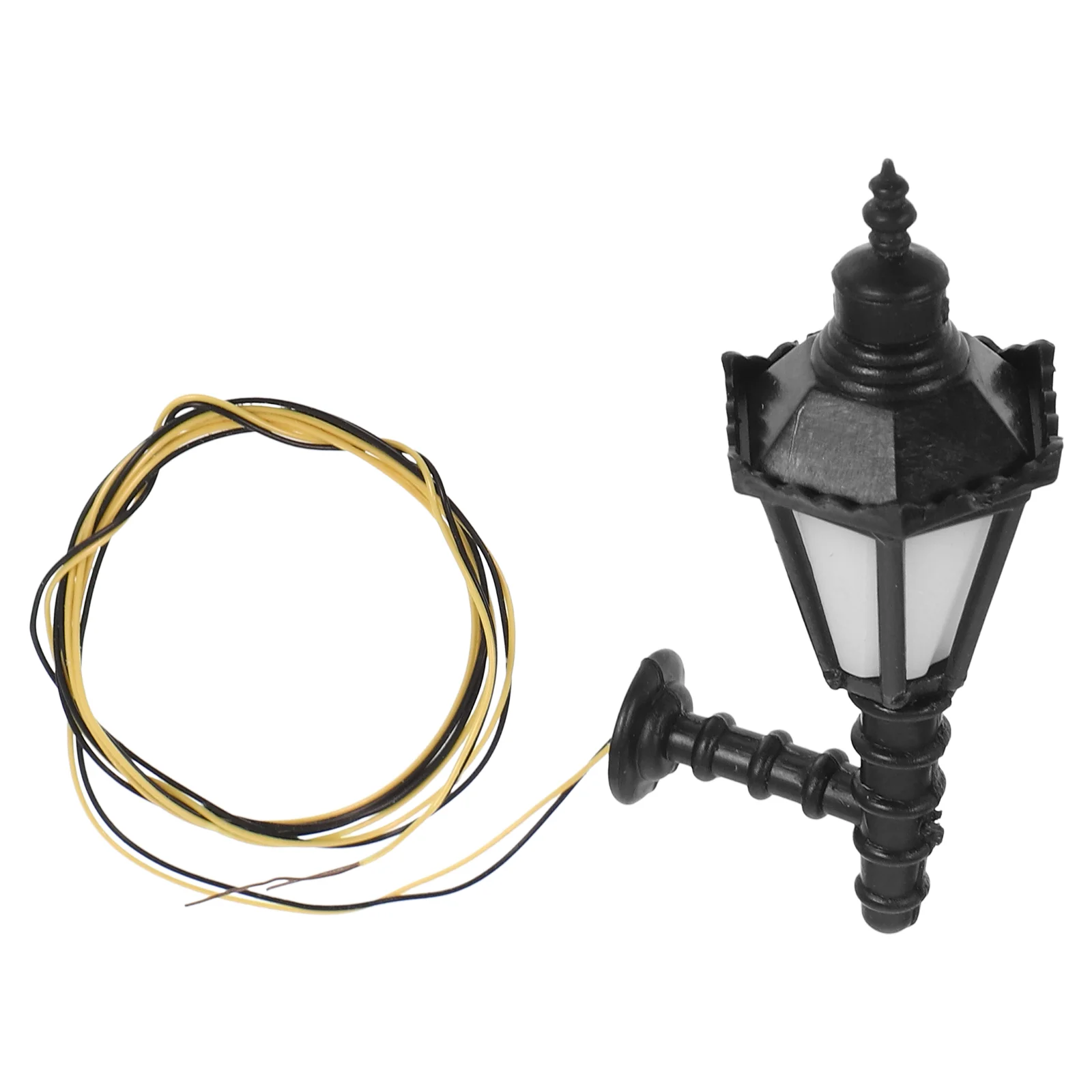 1:25 Mini lampa dekoracyjna mała lampa ścienna symulacja domu kinkiet Model domu scena akcesoria dla dzieci dzieci