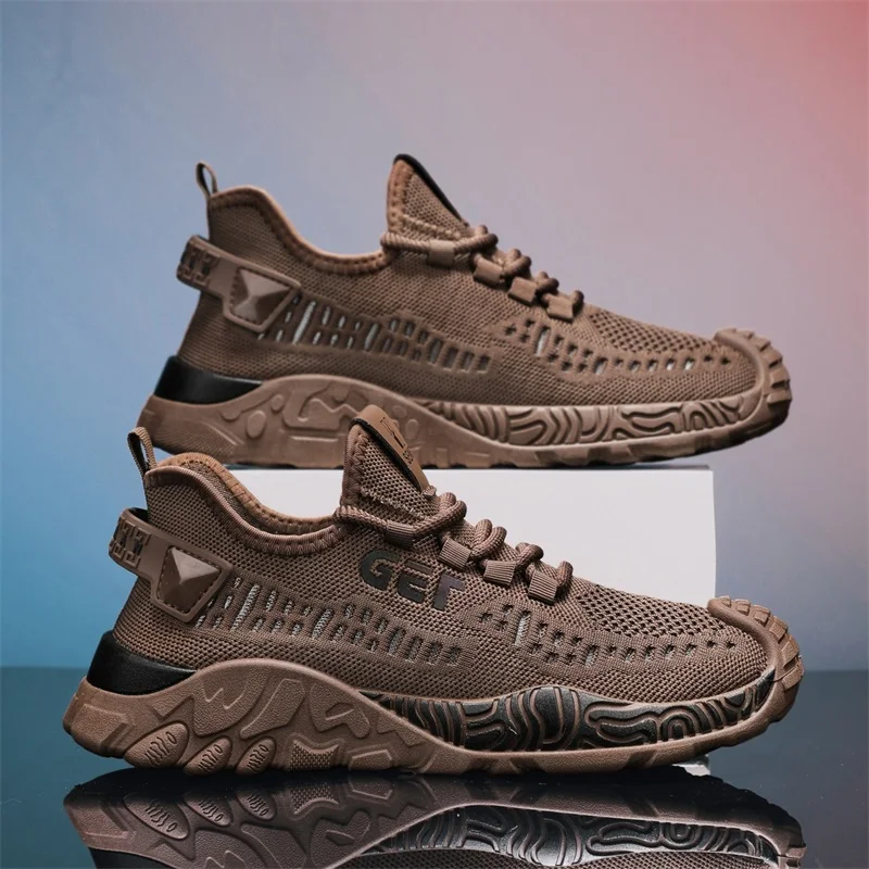 Summer Men Casual Shoes Fashion Lightweight Mens Running Walking Sneakers Mesh Breathable Male Jogging Sports Shoes