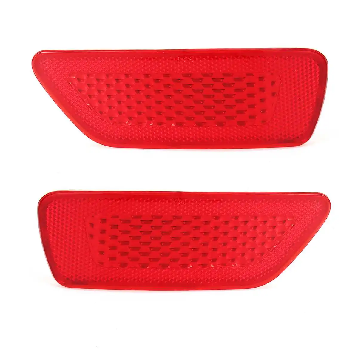 New 2PCS Car Rear Bumper Reflector Light Signal Lamp For Jeep Grand Cherokee & For Compass 2011-2016 57010720AC 57010721AC