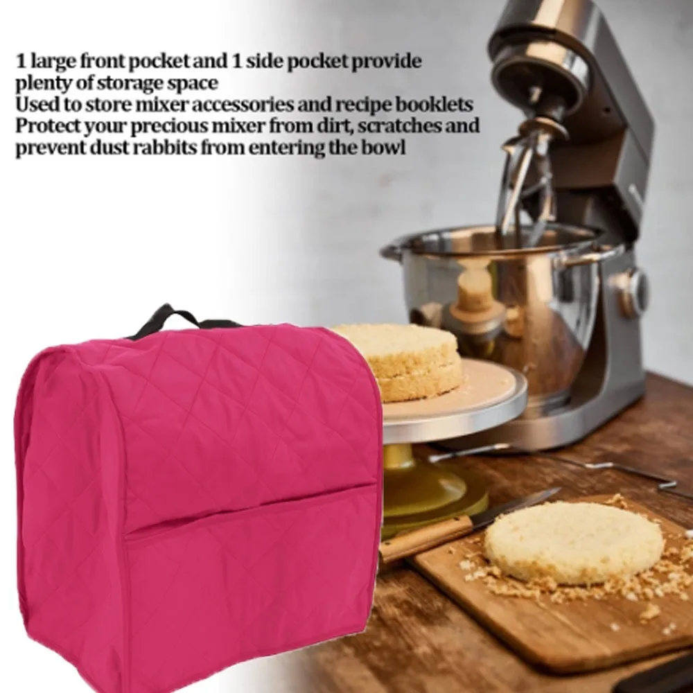 مبطن البوليستر Pongee غطاء خلاط المطبخ مكافحة الأوساخ مقاوم للماء حامل خلاط غطاء مضاد للخدوش غطاء مقاوم للغبار #5