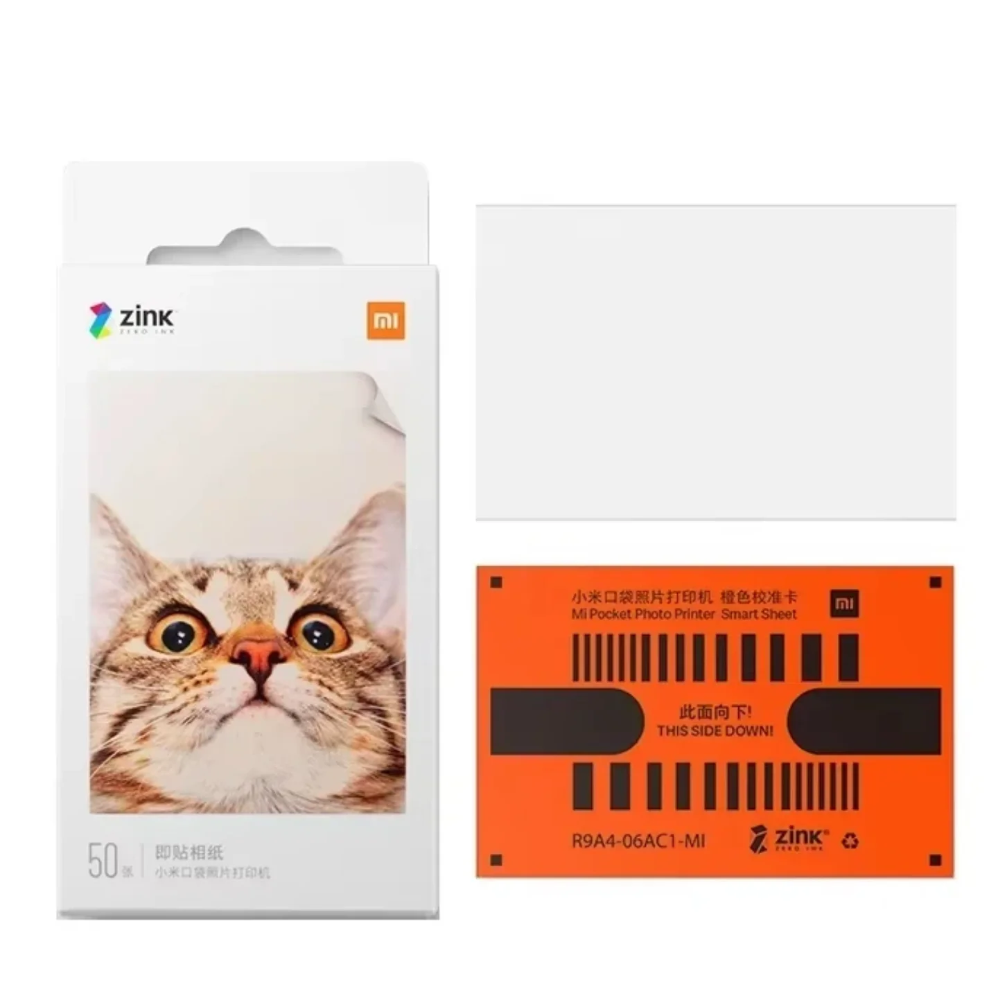 50er-Pack Xiaomi Pocket Printer Papier ZINK Fotopapier 3x5 Mi Tragbares Fotopapier für Drucker Selbstklebendes Scrapbook-Papier – Detail 6