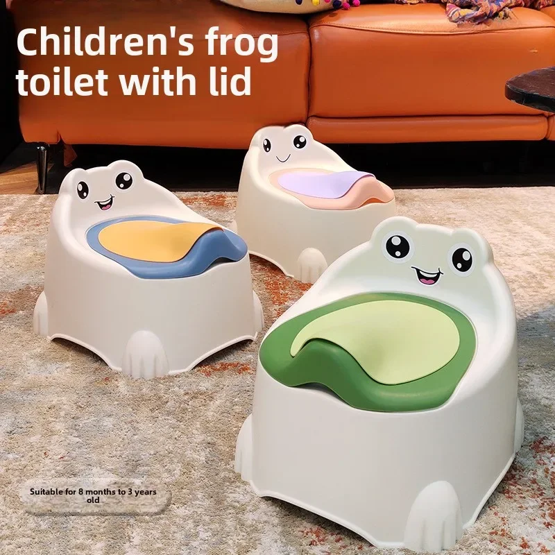 ﻿ 1-6 Years Old Children's Pot Cute Baby Toilet Seat Easy to Clean Baby Potty Portable Stool Boys And Girls Safe Trainer Seat WC