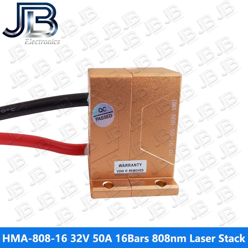 HMA-808-16 800W 16Bars 32V 50A 808nm كومة الليزر لإزالة الشعر #3