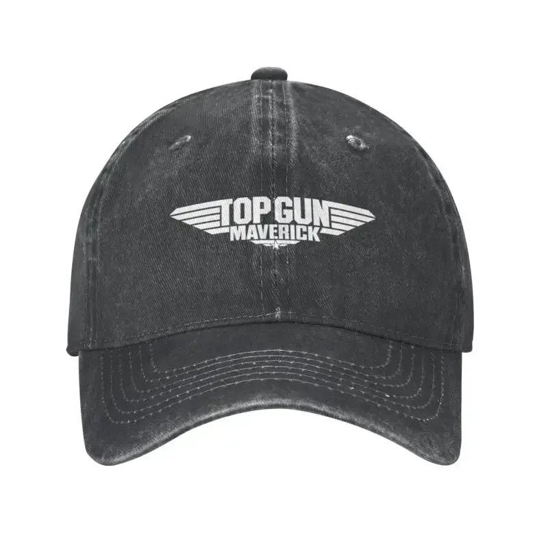 

Classic Top Gun White Maverick Film Baseball Cap Unisex Cotton Adult Adjustable Dad Hat for Men Women Hip Hop