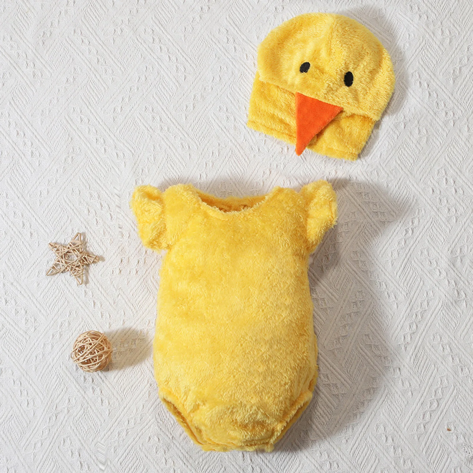 

Crop Top And Skirt Set for Teens Children And Winter Cute Little Chicken Shaped Triangle Climbing Suit Jumpsuit Package Girls