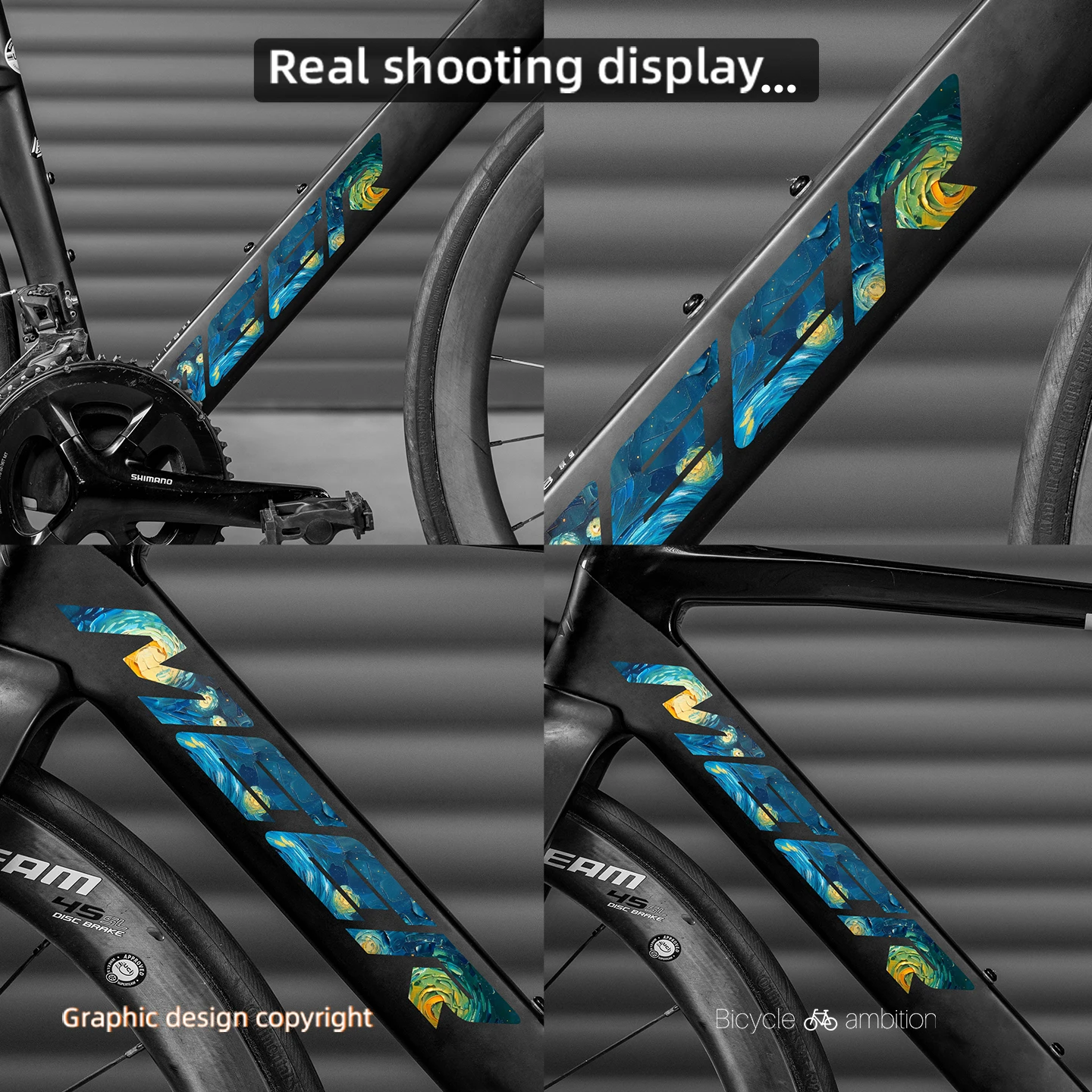 For Merida Reacto 6000 1000 Road Bike Upgrade Version Logo Color Changing Stickers Wraps Bicycle Custom Accessories