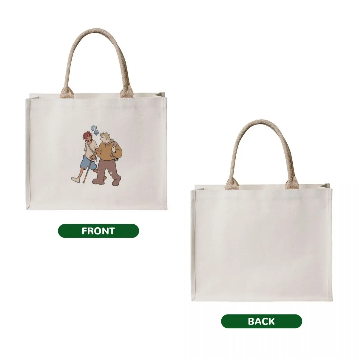 take a walk Tote Bag Shopper handbag foldable reusable bag cute tote bag