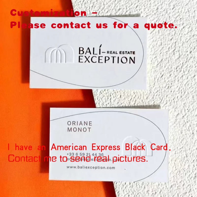 

custom.Custom High End Screen Printed Foil Stamped Embossed Corporate Business Cards Coated Paper Color Customizable