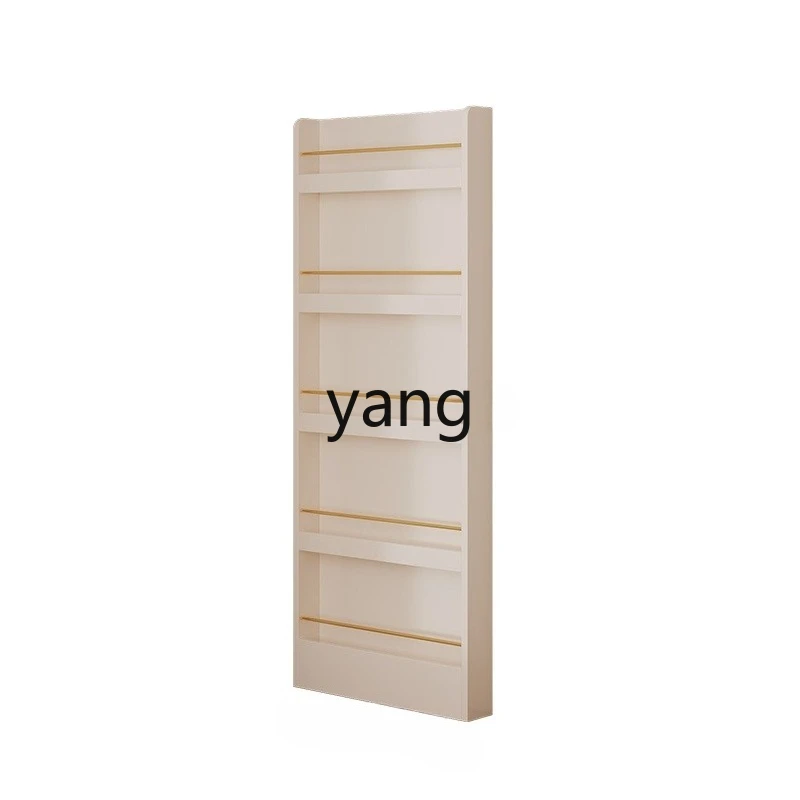 

LTT picture book rack floor storage rack living room multi-layer locker against the wall narrow cabinet display rack