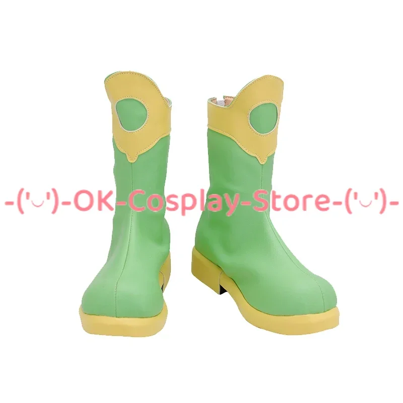 Anime Card Captor Sakura Sapatos Cosplay, PU Halloween Carnival Botas, Cosplay Props, Custom Made