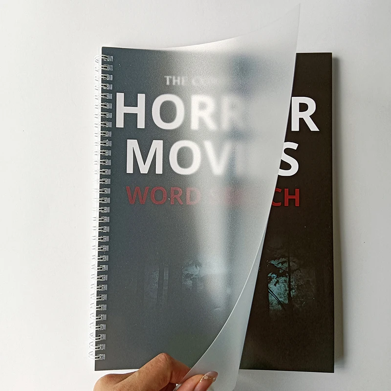 Film horror Ricerca di parole: Film horror Libro puzzle Libro a tema horror per regali di fan di film horror