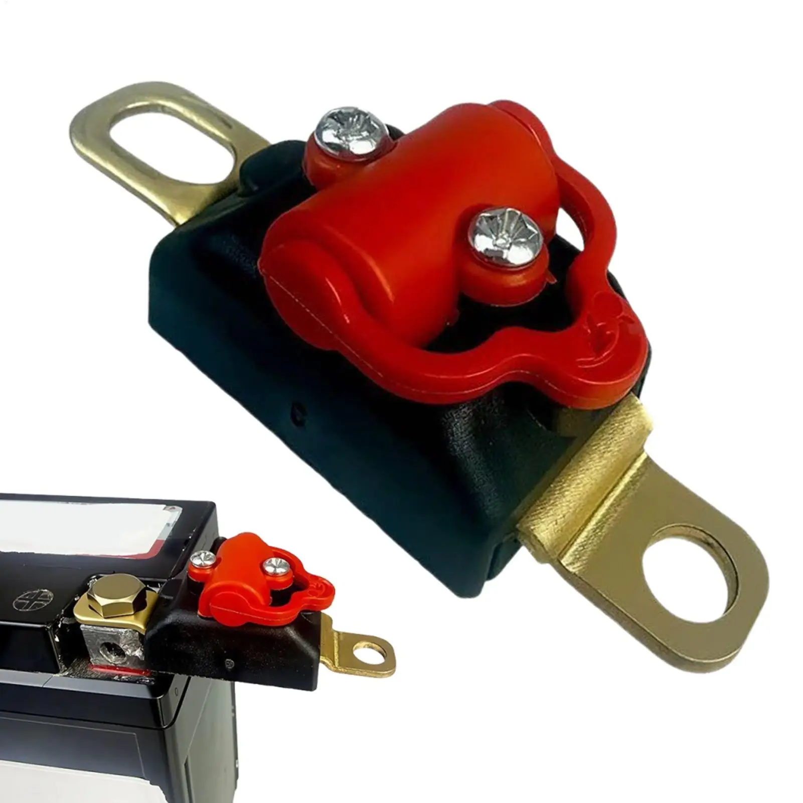 Universal 12V Anti Leakage ATV Battery Disconnect Tool Isolation Breaker For Motorcycle Car Boat RV Truck Prevent Current