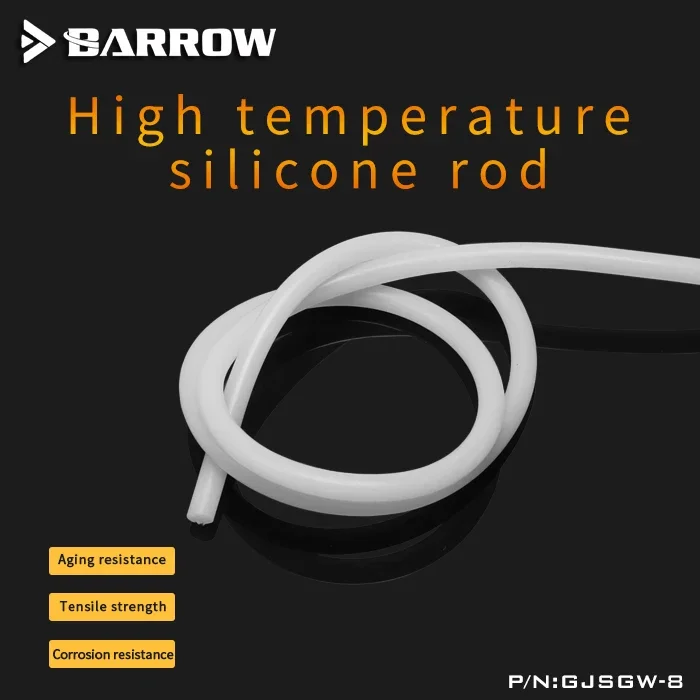 Barrow GJSGW-8/10/12 water-cooled elbow special high temperature resistant and anti break silicone round bar rubber strip