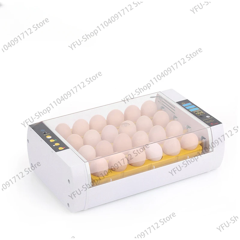 

hot sale 2 fans design automatic smart mini controller chicken bird egg incubator YZ-24A