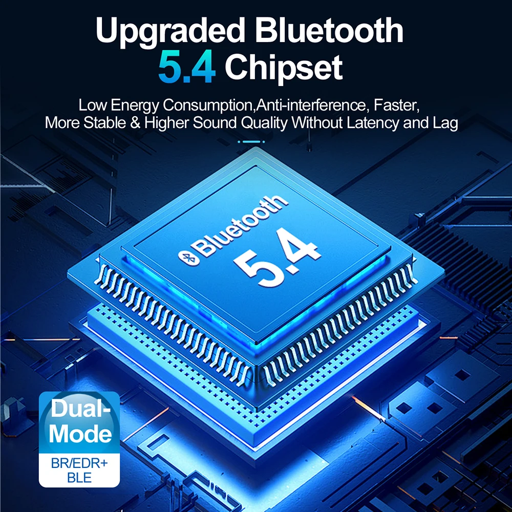 5.4 USB Bluetooth Adapter 492FT / 150M  Long Range Wireless Bluetooth Receiver Plug &Play Adapter for PC Windows 11/10/8.1/7