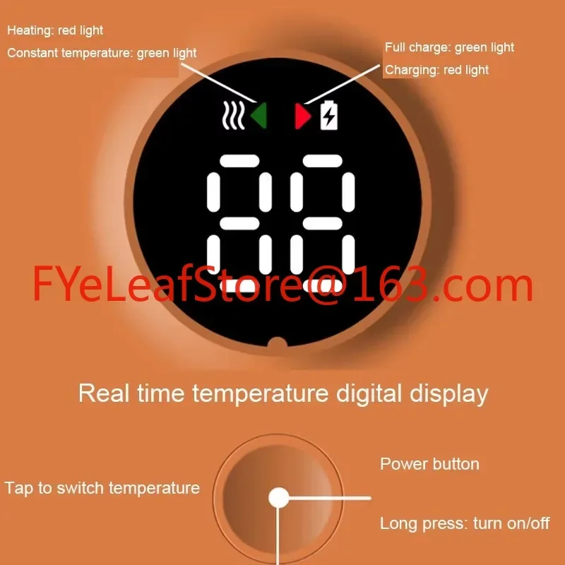 USB Baby Bottle Warmer Portable  Bottle  Rechargeable Cordless   for Milk and Formula