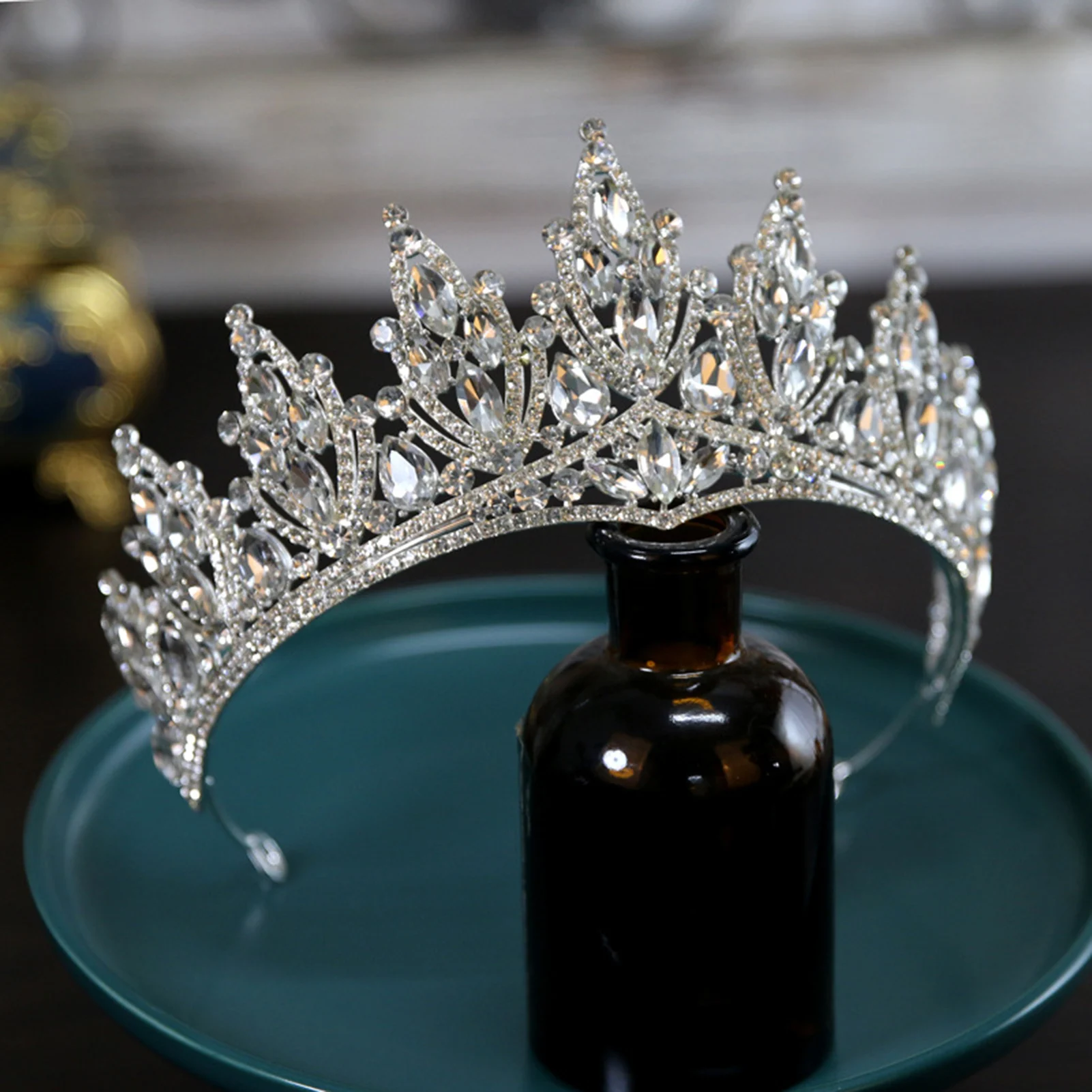 Bruidstiara van zilverlegering - Women Accessories For Wedding recensie en prijs