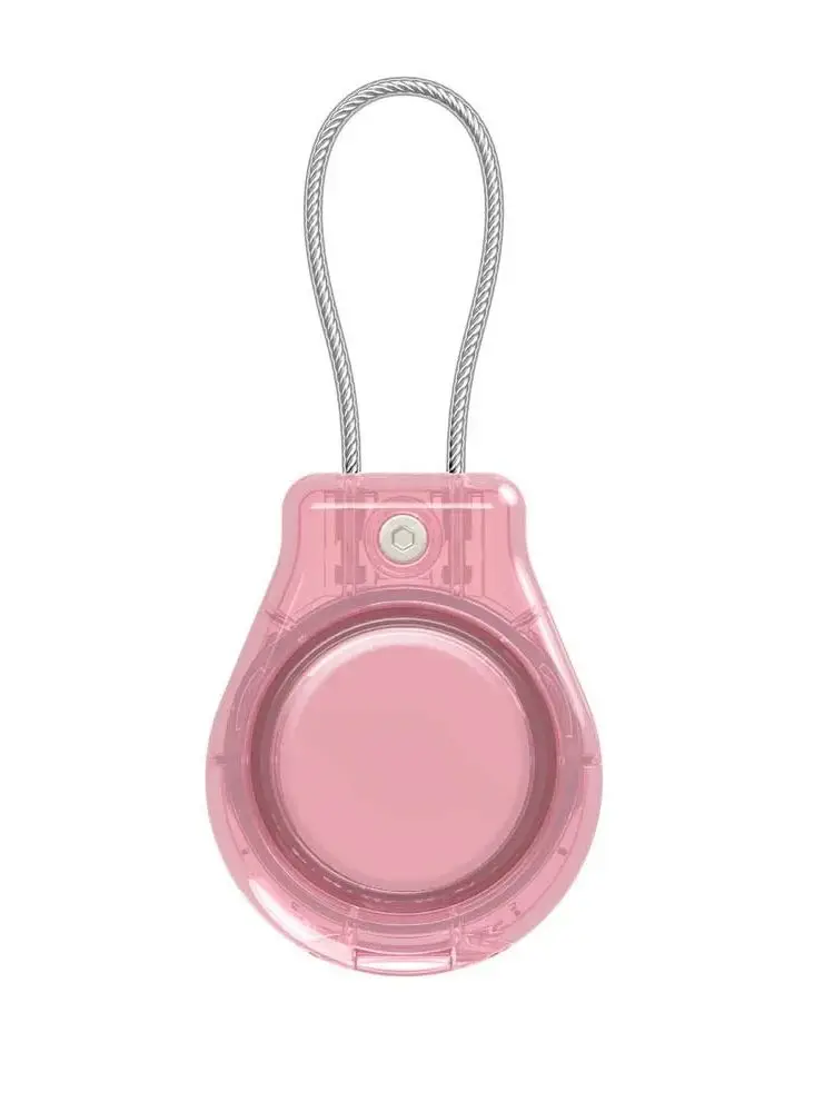 Waterdichte hoes voor AirTag sleutelhangerhouder met draadkabel Anti-verloren trackeraccessoires voor bagage-rugzak Airtag-hoes - afbeelding 2