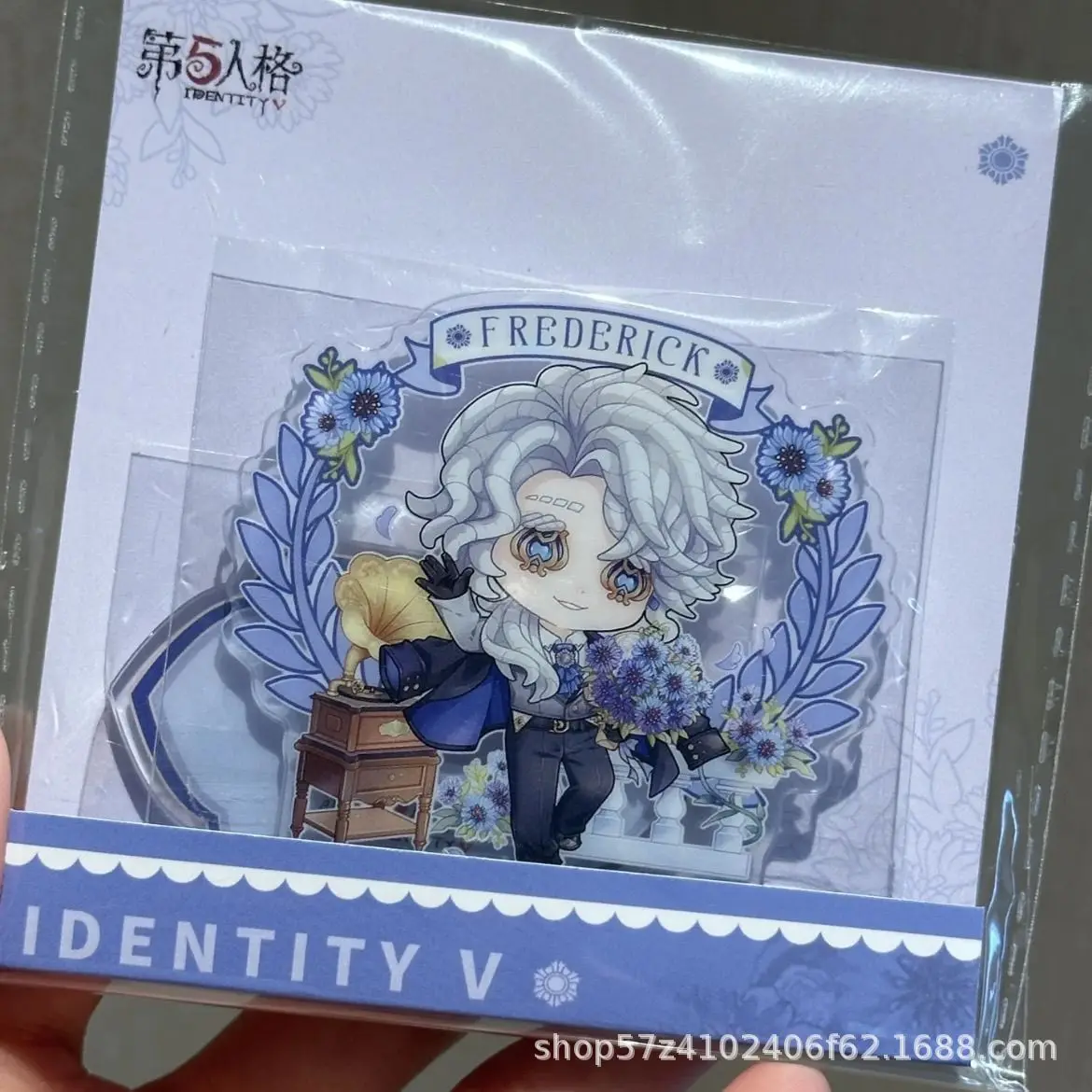 Soporte acrílico Identity V Spring Prelude, figura de Frederick Kreiburg, exhibición de Galatea Standee, colección de productos de Anime, decoración de escritorio