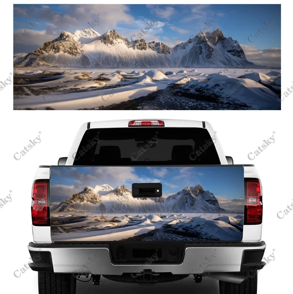 Nature Vestrahorn Car sticker truck rear tail modification custom suitable for SUV truck pain car packaging accessories decals