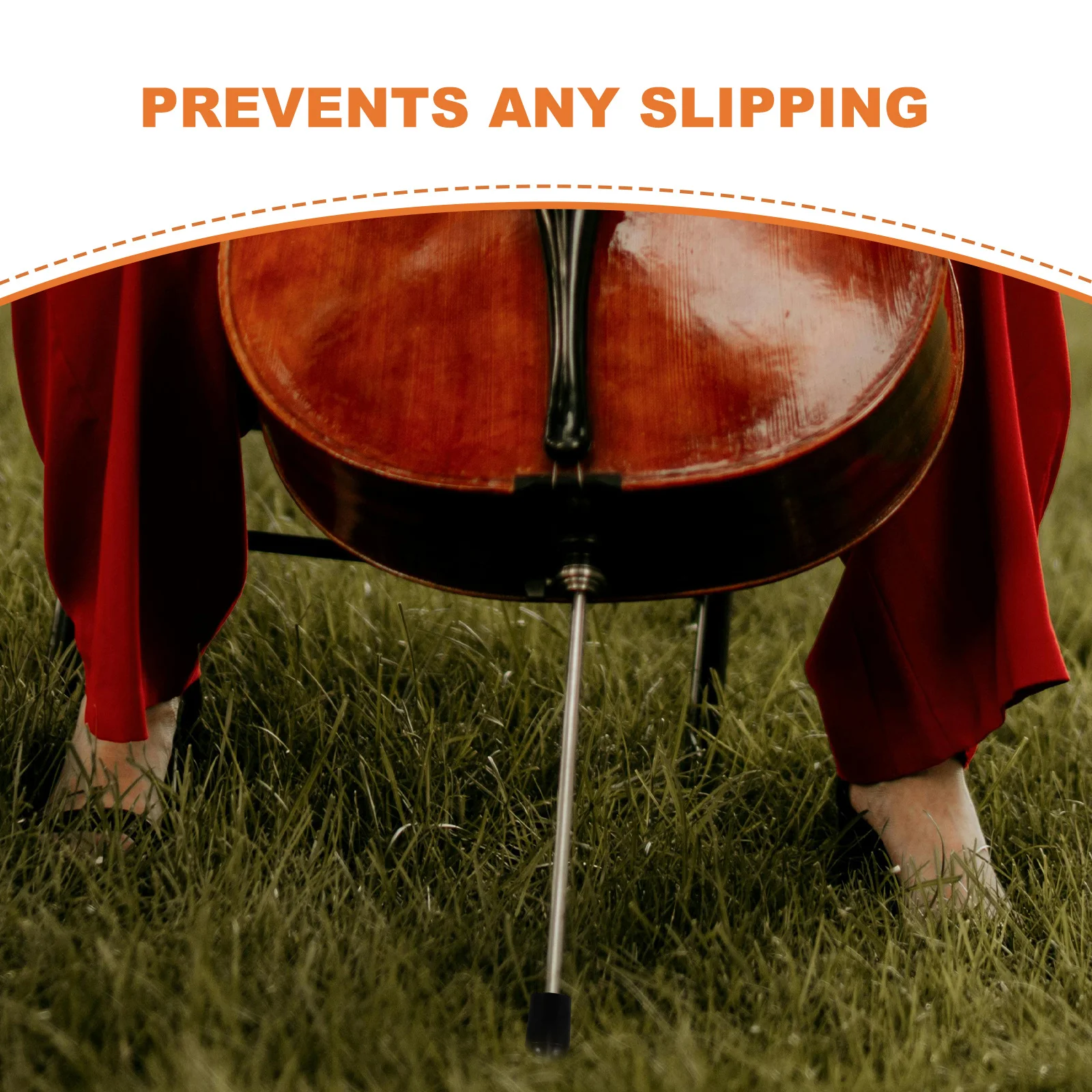 

4Pcs Cello Endpin Tip Rubber Non-Slip Cap Ensures Stability Prevents Shifting Enhances Tone Lifespan Cello Endpin Stopper