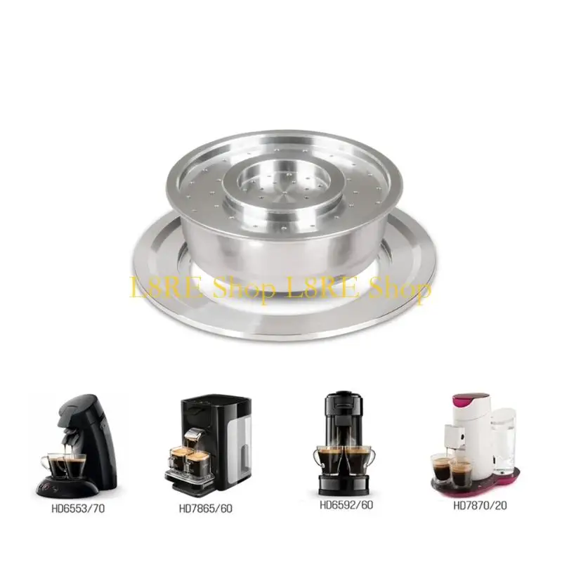 L8RE 혁신적인 커피 포드 쉘 커피 컵 스테인레스 스틸 커피 포드 어댑터 커피 포드 다양한 설정을위한 부착