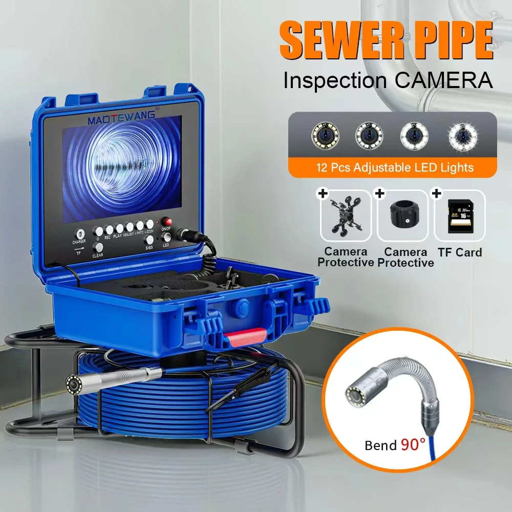 20/30/50M Pipe Inspection Camera, GAMWATER 9