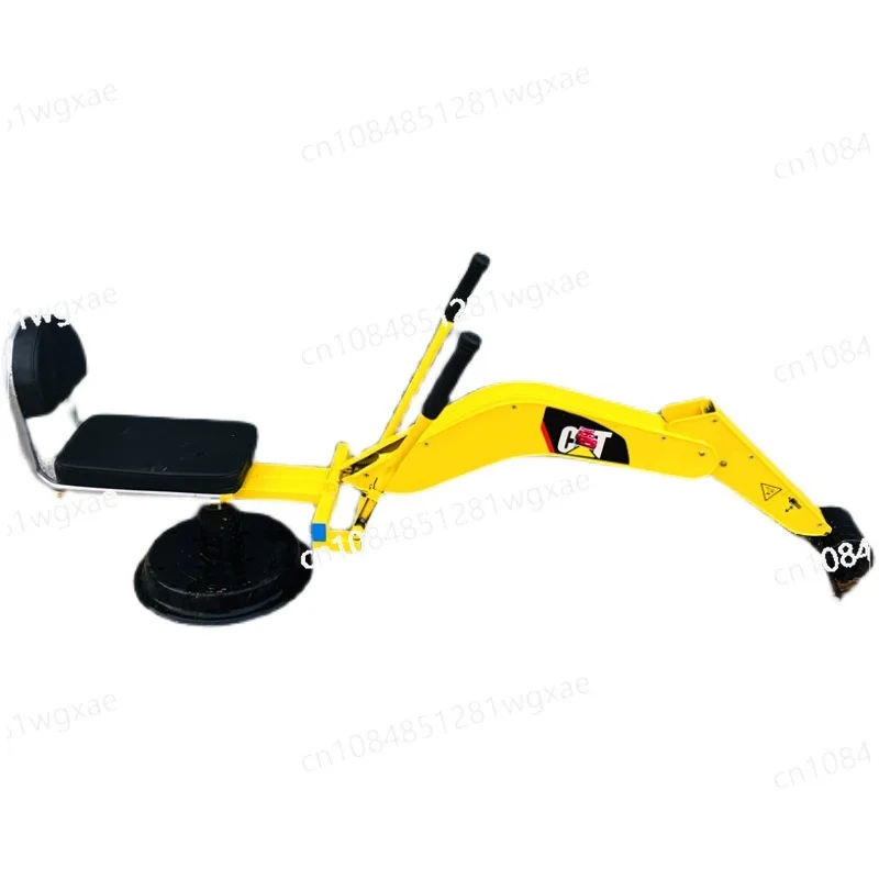 

Children's Playground Manual Excavator Construction Vehicle Can Accommodate Large Beach Boys, Baoke Riding Alloy Excavator