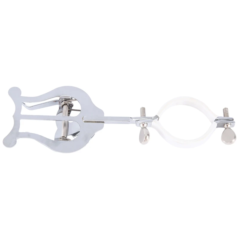 1 PCS Segment Music Score Clip Clarinet Paper Clamp Silver Metal Saxophone Holder Music Stand Accessories