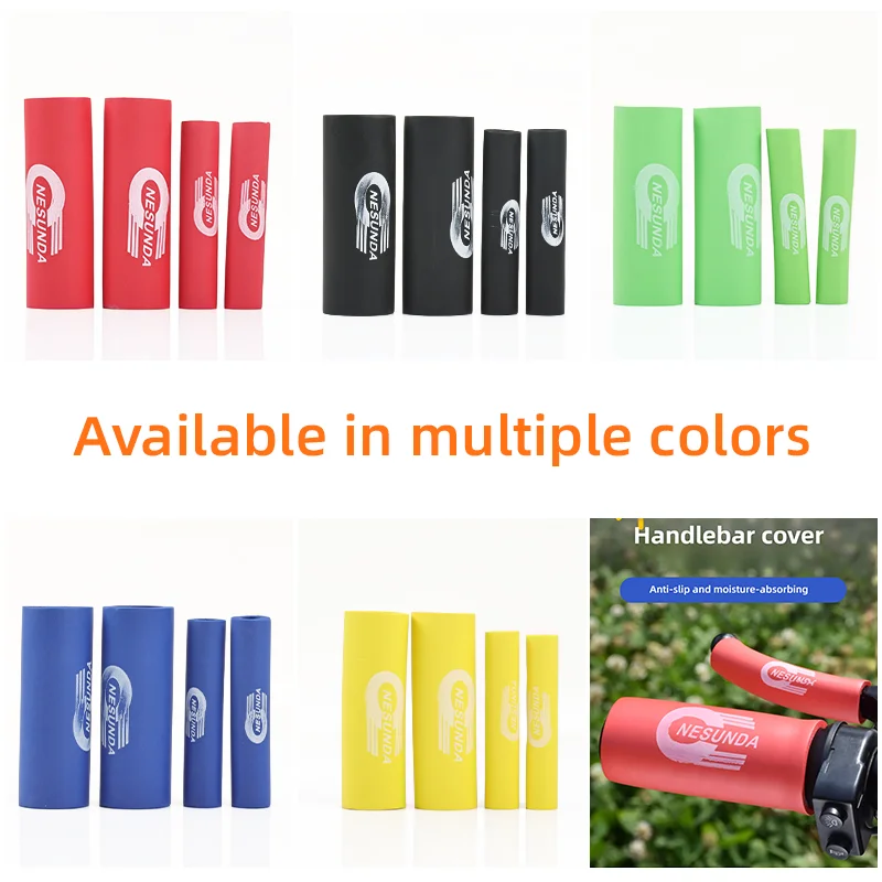 Motorcycle seat cover, anti-slip sponge, brake handle, sponge handle cover, four-piece set, five colors. view 5