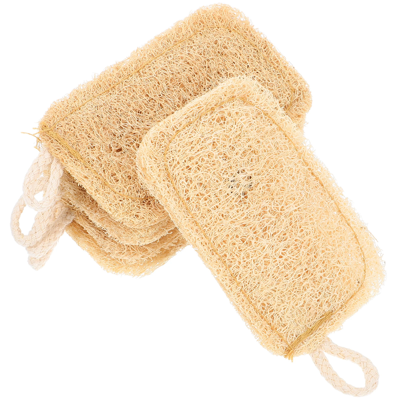 

5pcs Dish Scrub Brush Brush Natural Sponge Cleaning Scrubber for Dishes Pots Bottle Kitchen Palm Eco Friendly
