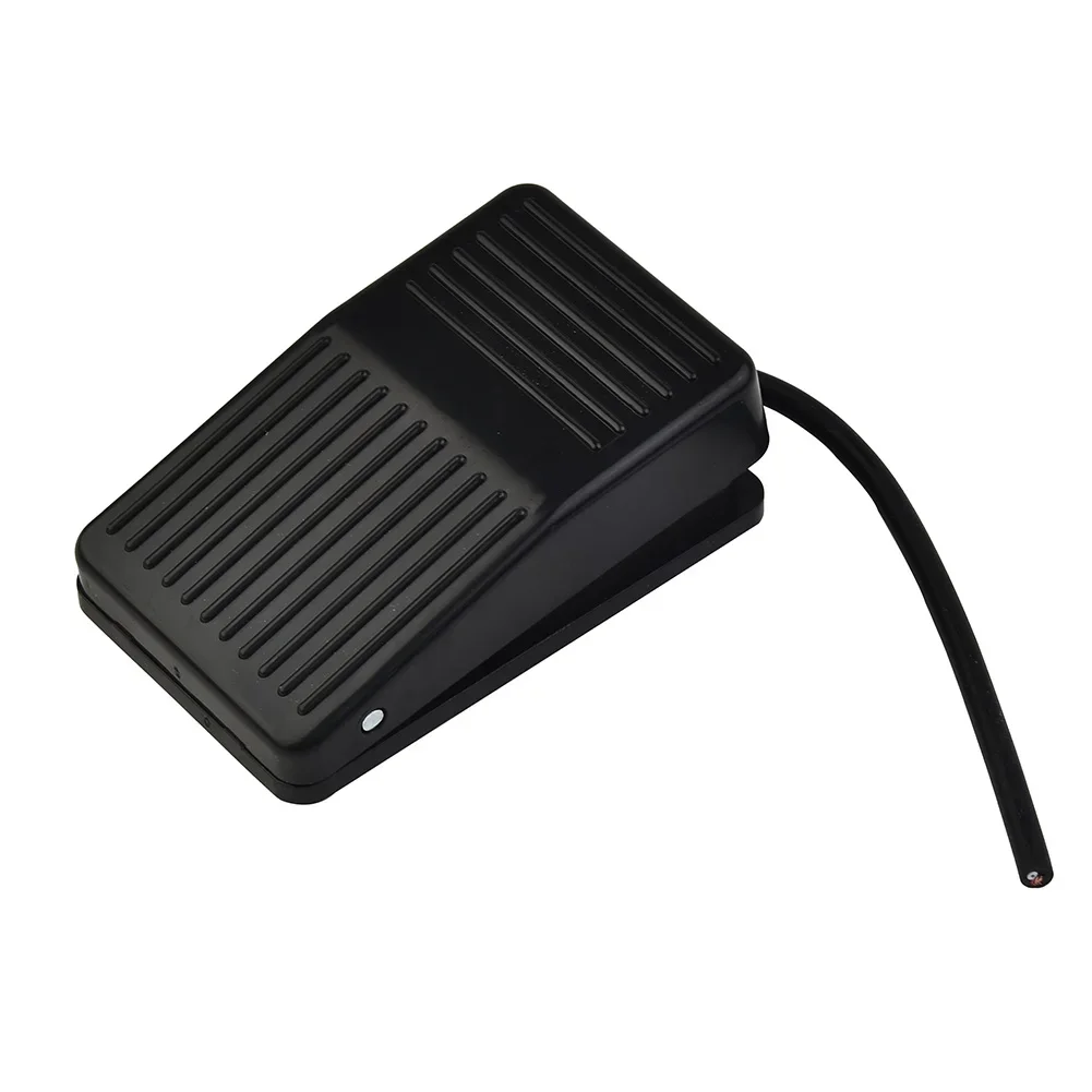 Pedal Switch Foot Switch AC 250V 10A Footswitch Tool Momentary Plastic Housing Replacement Antislip Industrial