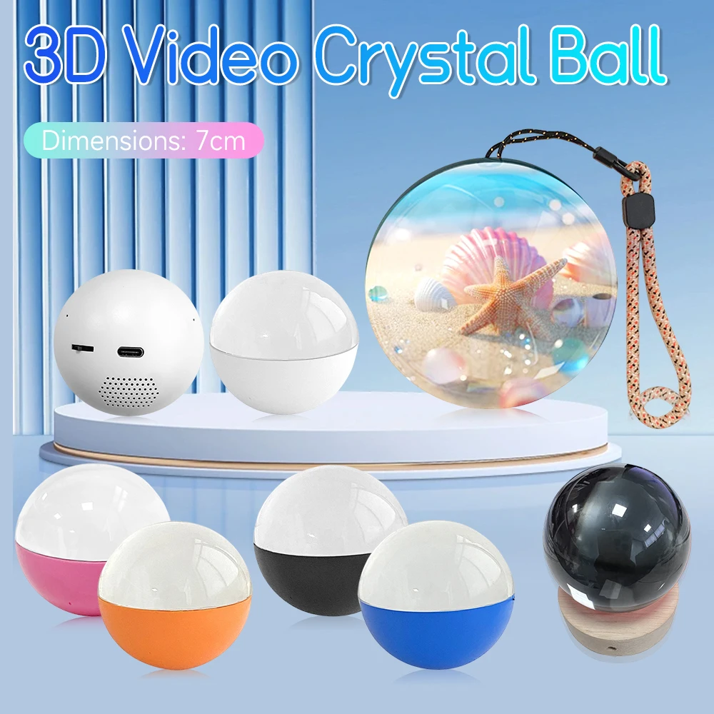 

Настраиваемый видеостеклянный шар, сферический пиксельный дисплей, съемный художественный стеклянный шар «сделай сам», лампа для видео и звука, игровой экран, индивидуальный подарок
