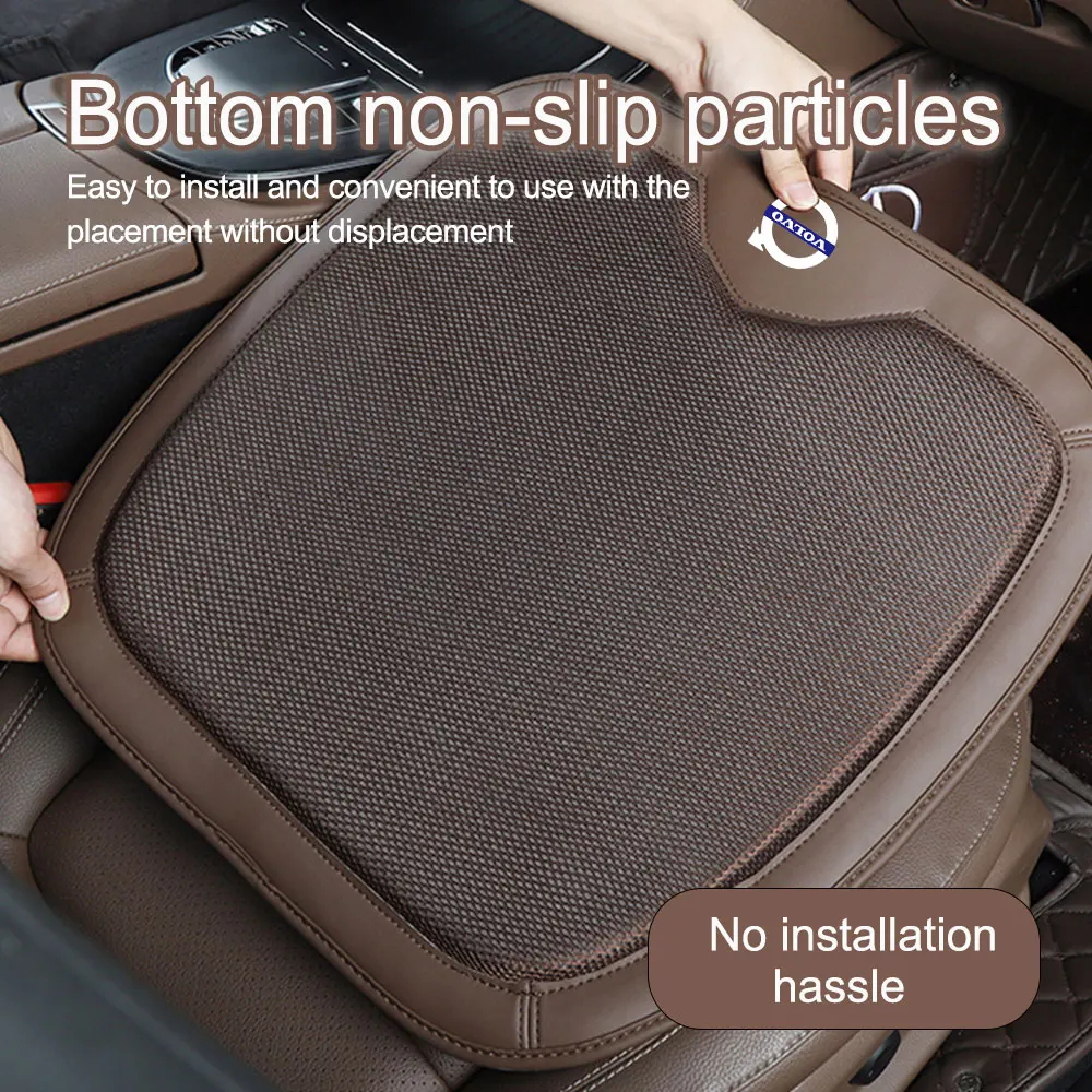 

Car Seat Cushion Protector Pad Breathable Anti Slip Mat For Volvo Rdesign T6 AWD C30 C70 S40 S60 S70 S80 S90 V40 V50 Accessories