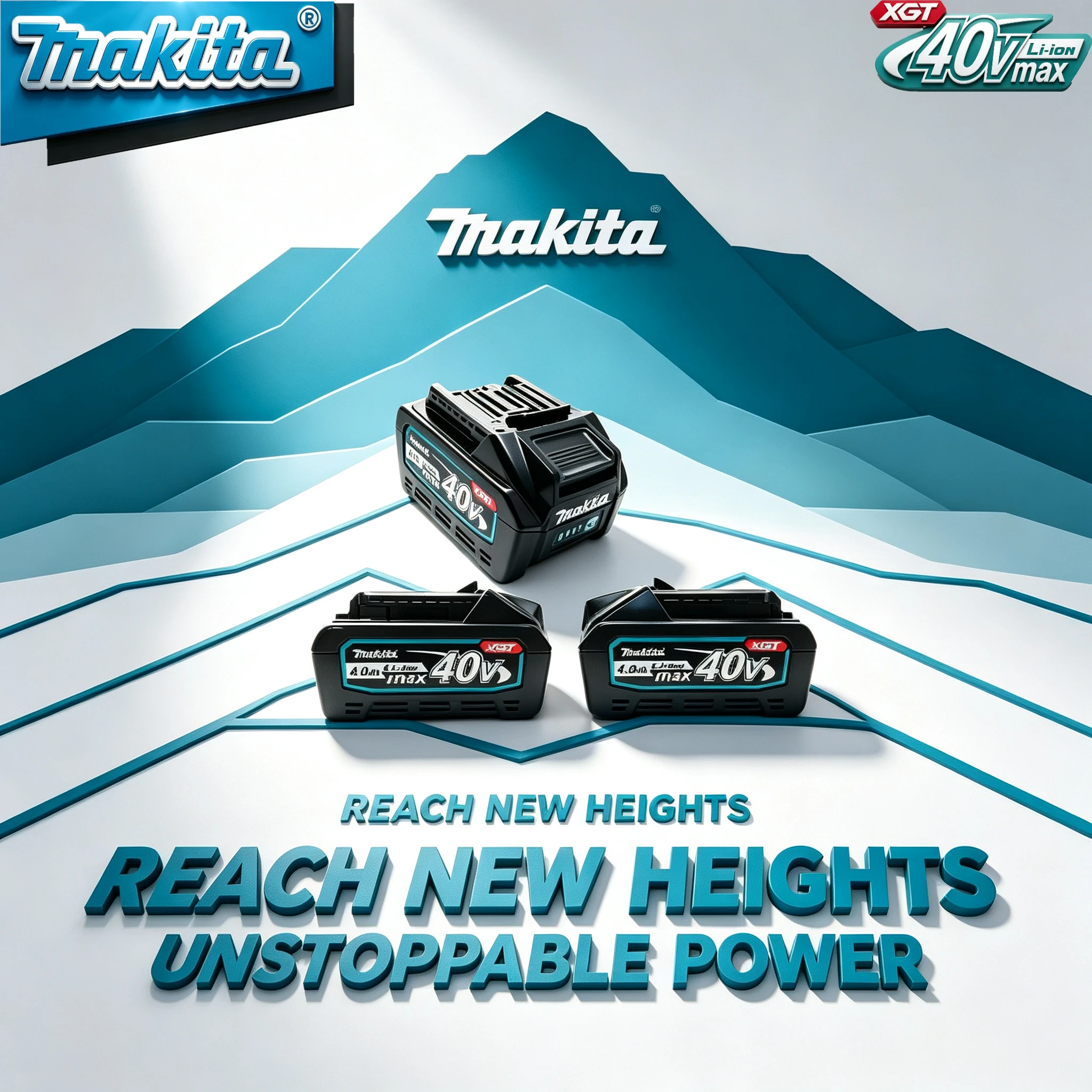 

Genuine Makita 18V 6.0Ah Makita 40V 4.0Ah Battery BL4040 Replacement for BL4020 BL4025 BL4050 All Makita 40V XGT Power Tools